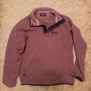 Patagonia Snap Pink Sweatshirt